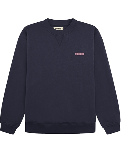 Woodbird - WBCane Koi Crew Sweatshirt - Navy